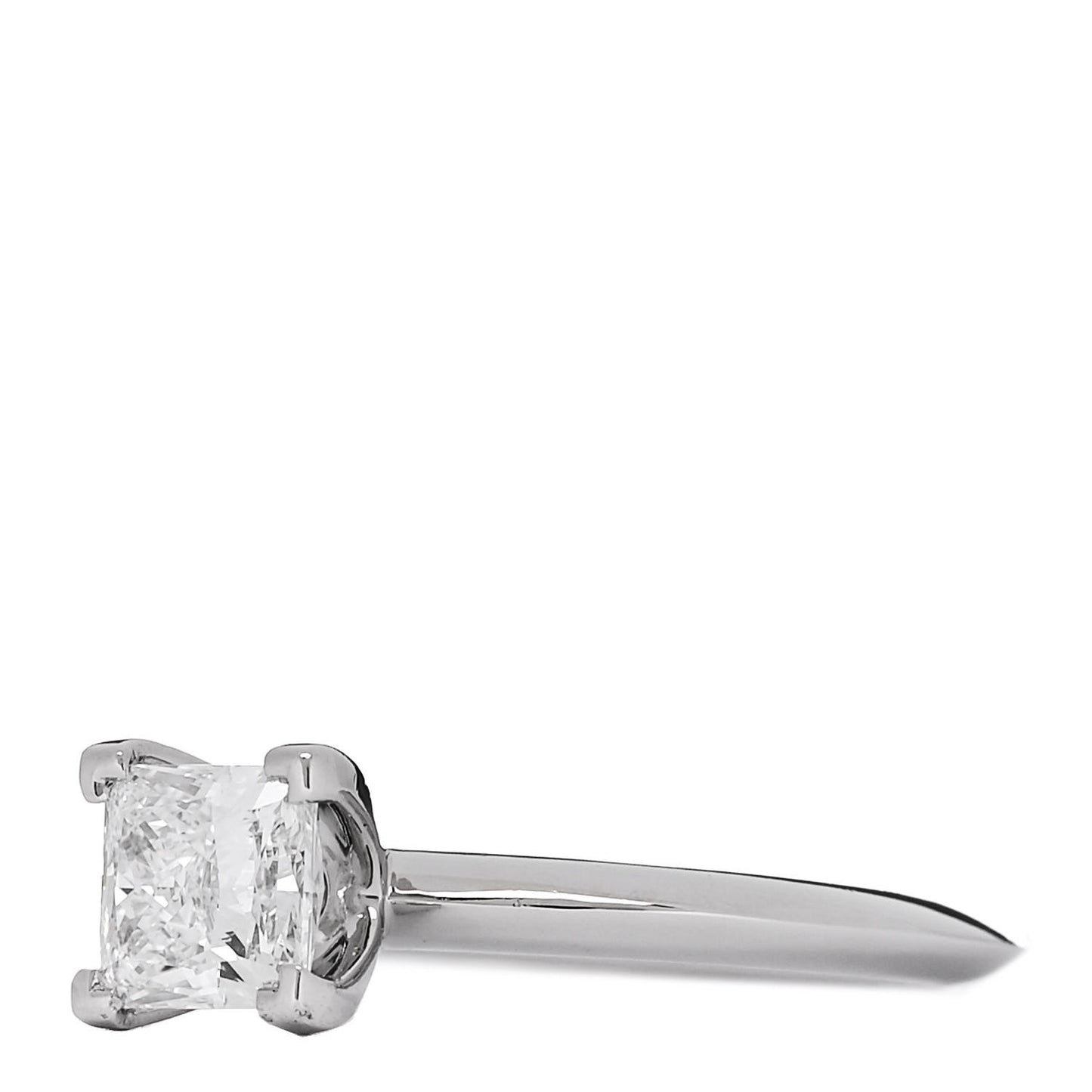 Platinum Diamond 1.02ct Solitaire Engagement Ring 51 5.75
