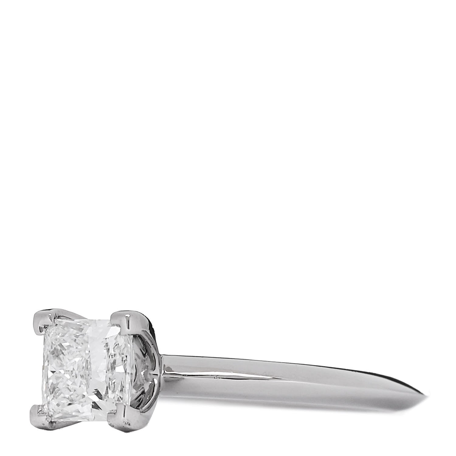 Tiffany Platinum Diamond 1.02ct Solitaire Engagement Ring 51 5.75 3 of 6