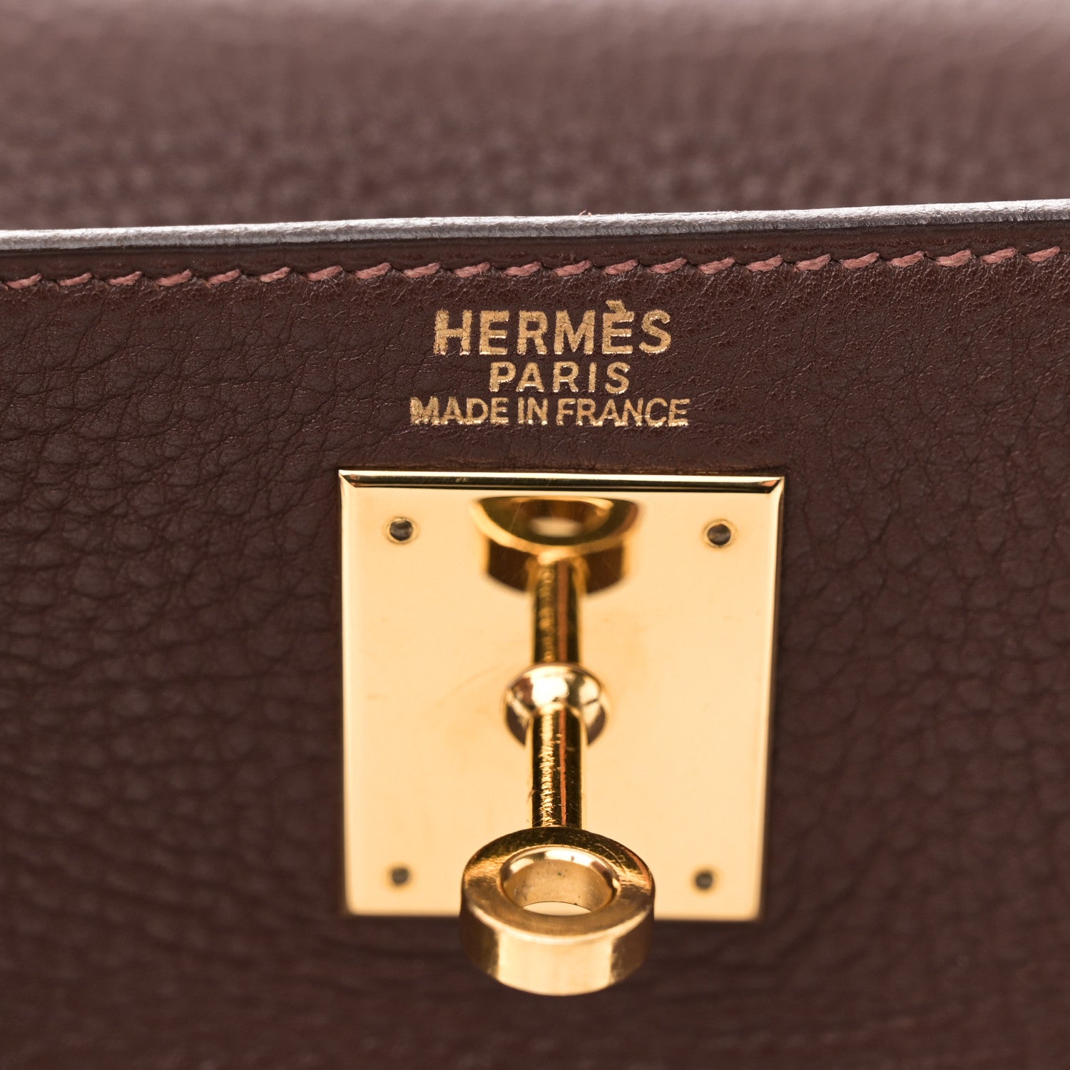 Hermes Togo Kelly Retourne 32 Havane 6 of 10