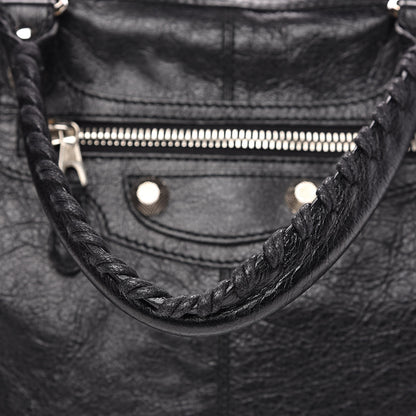 Balenciaga Agneau Giant 12 Silver Hardware Work Black 11 of 12