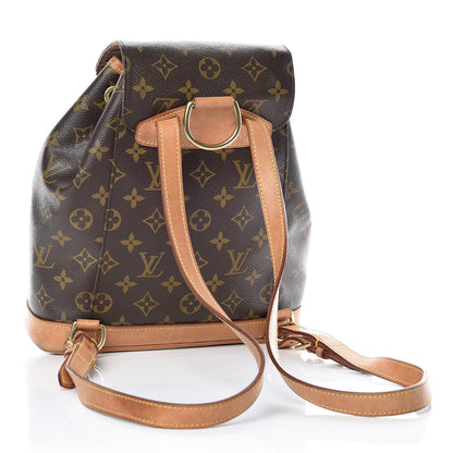 Louis Vuitton Monogram Montsouris MM Backpack 3 of 28