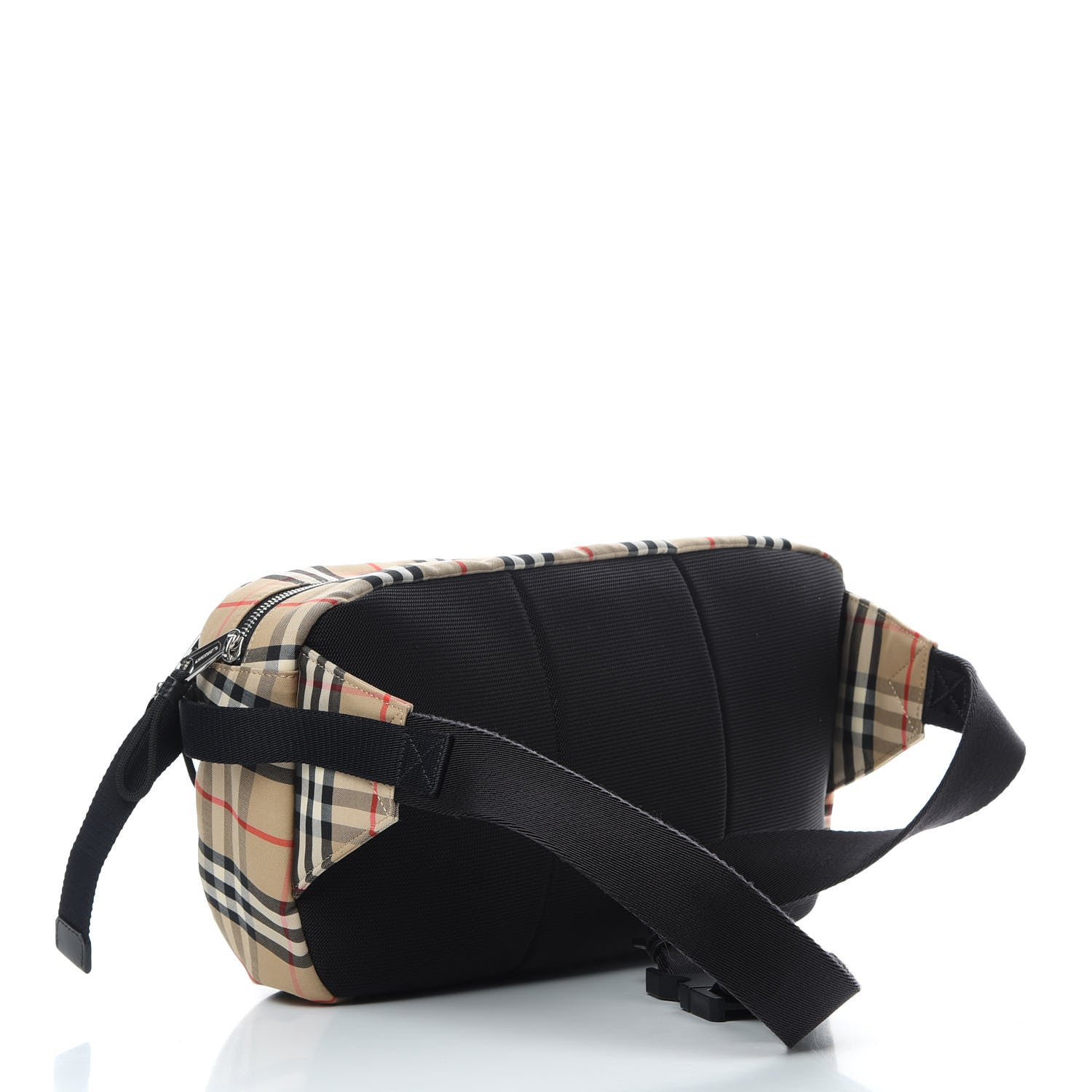 Burberry Cotton Vintage Check Large Cannon Bum Bag Archive Beige 3 of 12