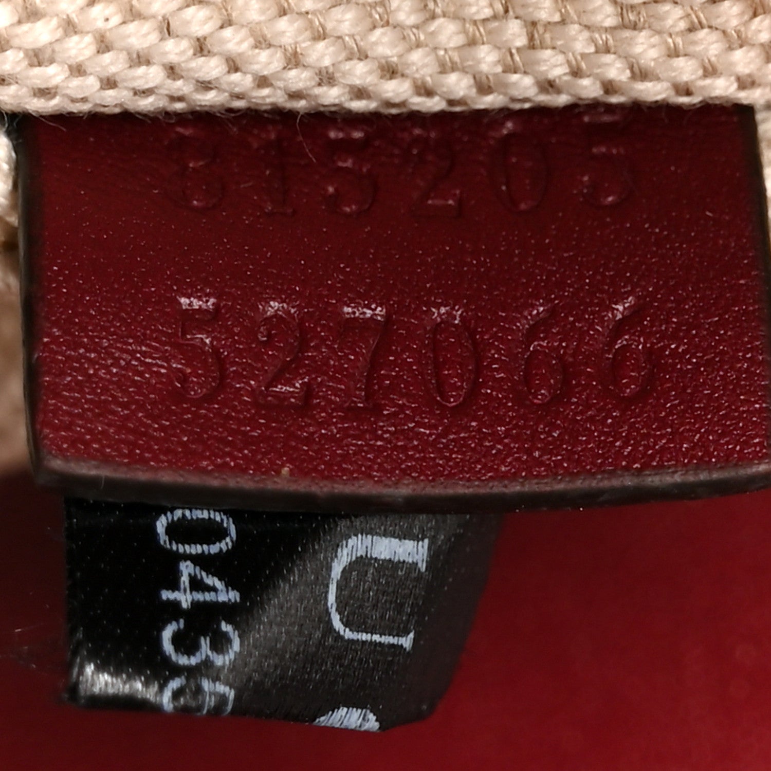 Gucci GG Supreme Monogram Horsebit 1955 Soft Small Shoulder Bag Beige Ebony Rosso Ancora 8 of 11