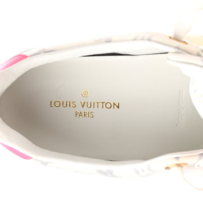 Louis Vuitton Technical Fabric Calfskin Monogram Frontrow Sneakers 37.5 Pink 8 of 10