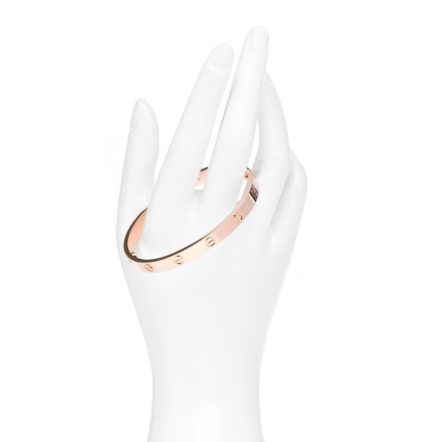 Cartier 18K Pink Gold LOVE Bracelet 18 2 of 5