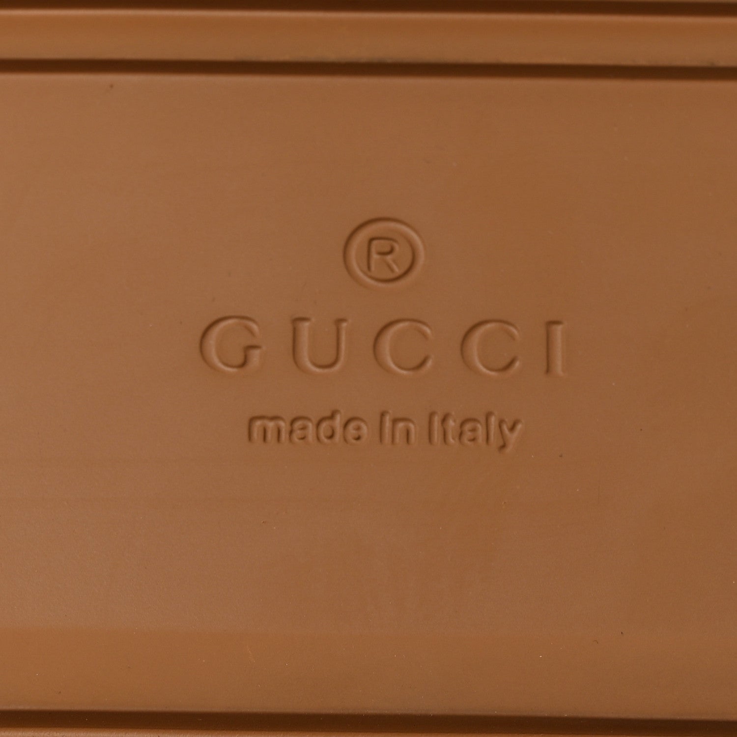 Gucci Monogram Jumbo GG Nappa Samoa Platform 40mm Slide Sandals 38 Camel Ebony New Acero 7 of 14