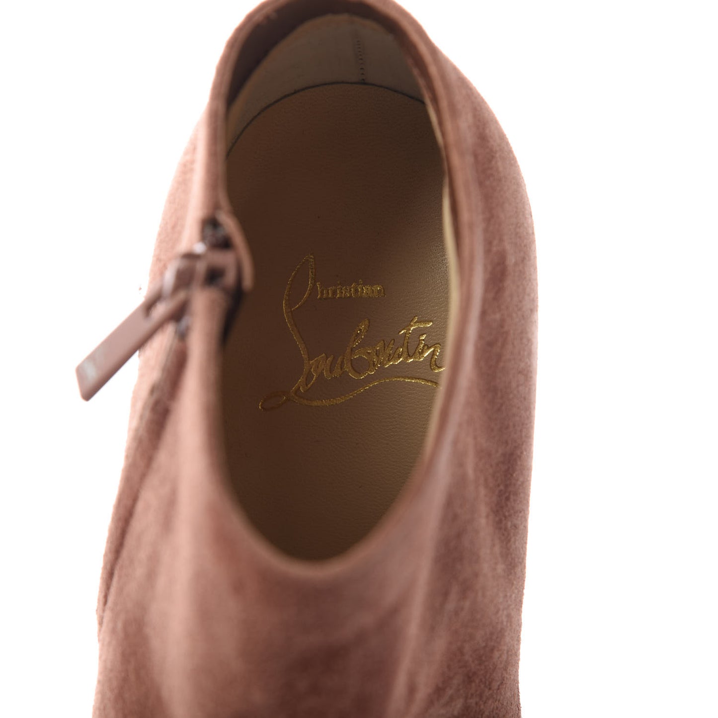 Veau Velours Eleonor 85 Ankle Boots 36.5 Ecorce