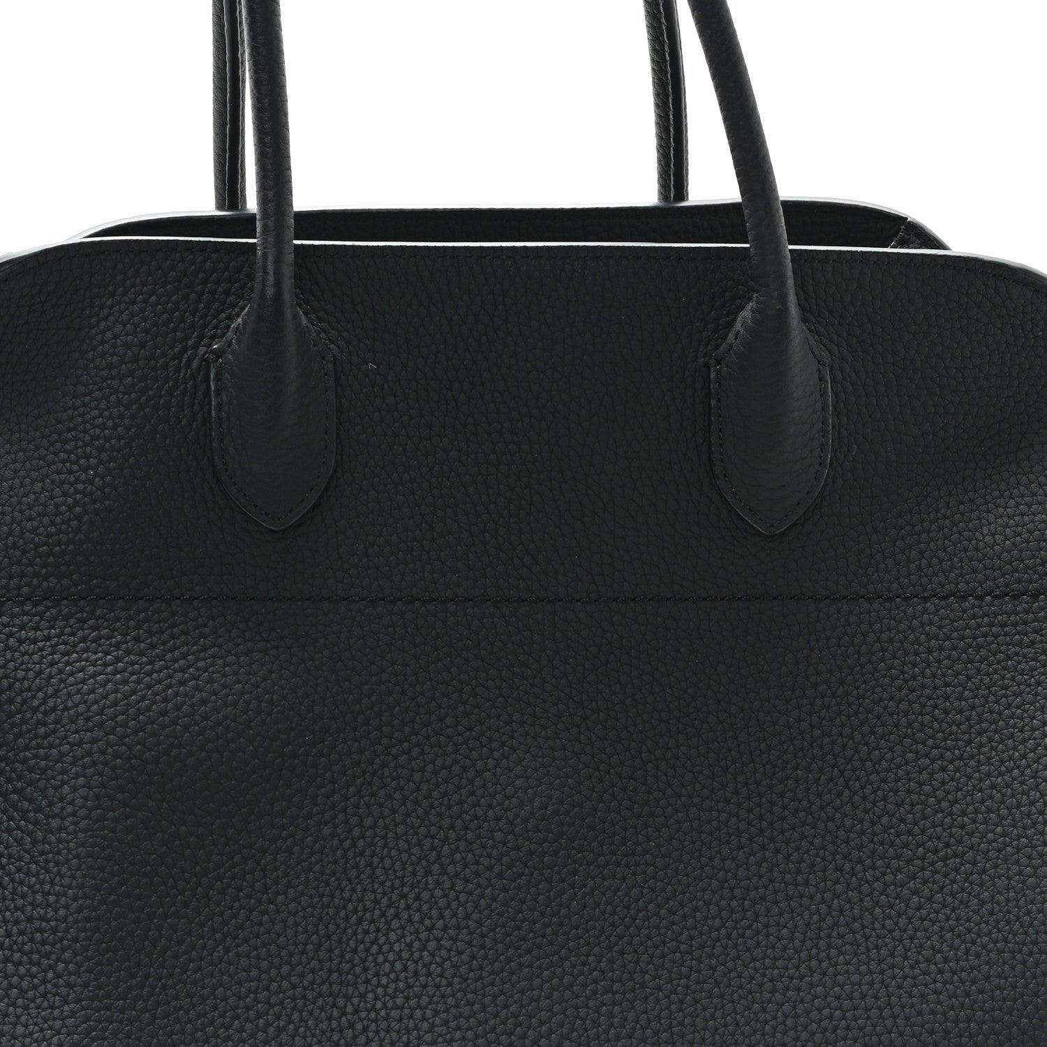 The Row Matte Grained Calfskin Soft Margaux 15 Black 6 of 8