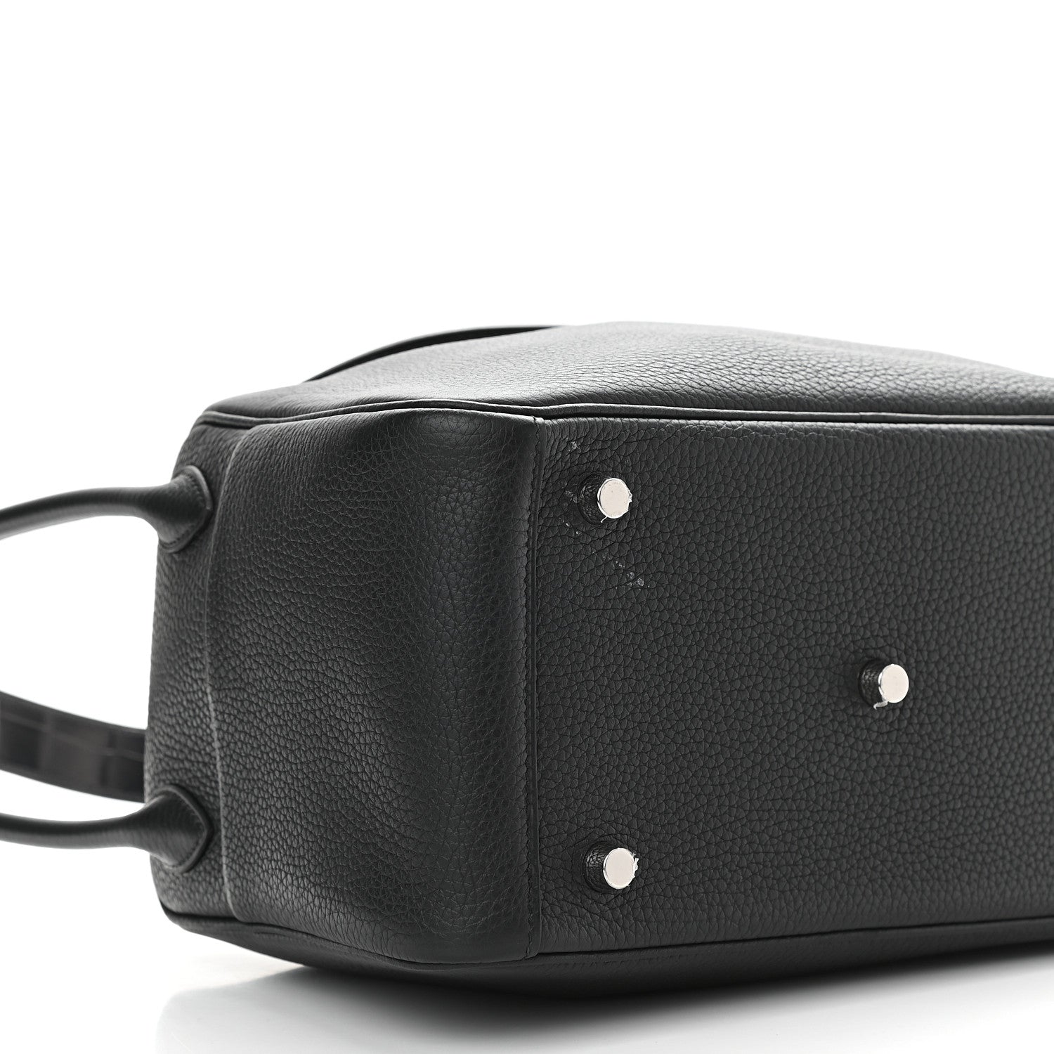 Hermes Taurillon Clemence Matte Niloticus Crocodile Touch Lindy 26 Black 8 of 9