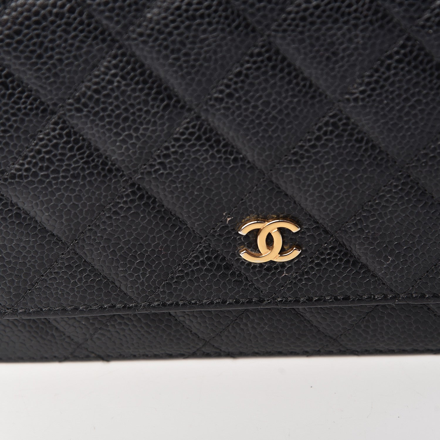 Chanel Caviar Quilted Wallet On Chain WOC Black 11 of 19