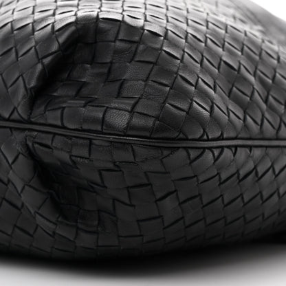 Bottega Veneta Cervo Deerskin Intrecciato Julie Tote Black 10 of 10