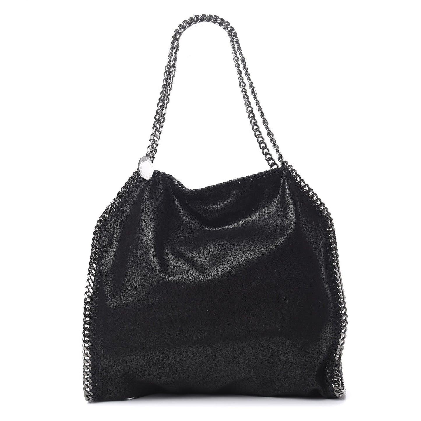 Shaggy Deer Small Falabella Tote Black