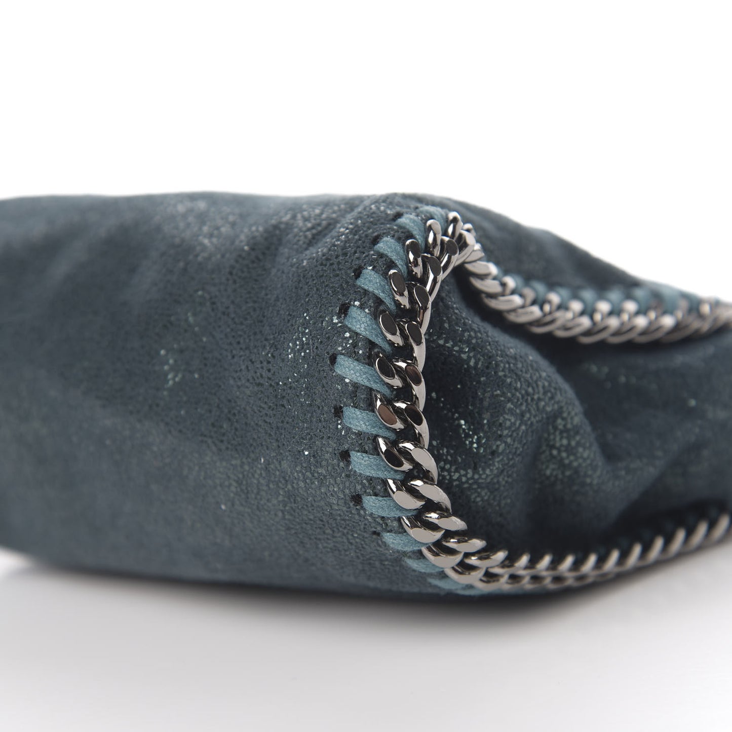 Shaggy Deer Tiny Falabella Tote Petroleum