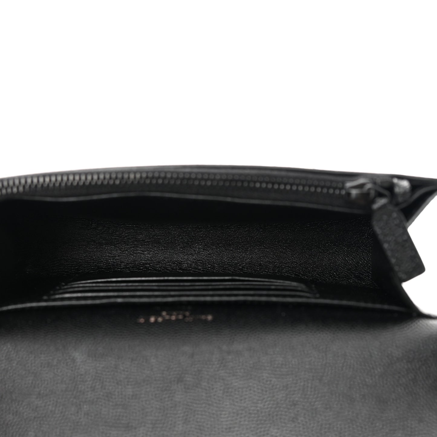 Grain De Poudre Monogram Kate Belt Bag Black