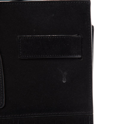 Saint Laurent Suede Fringe Small Sac De Jour Black 11 of 17