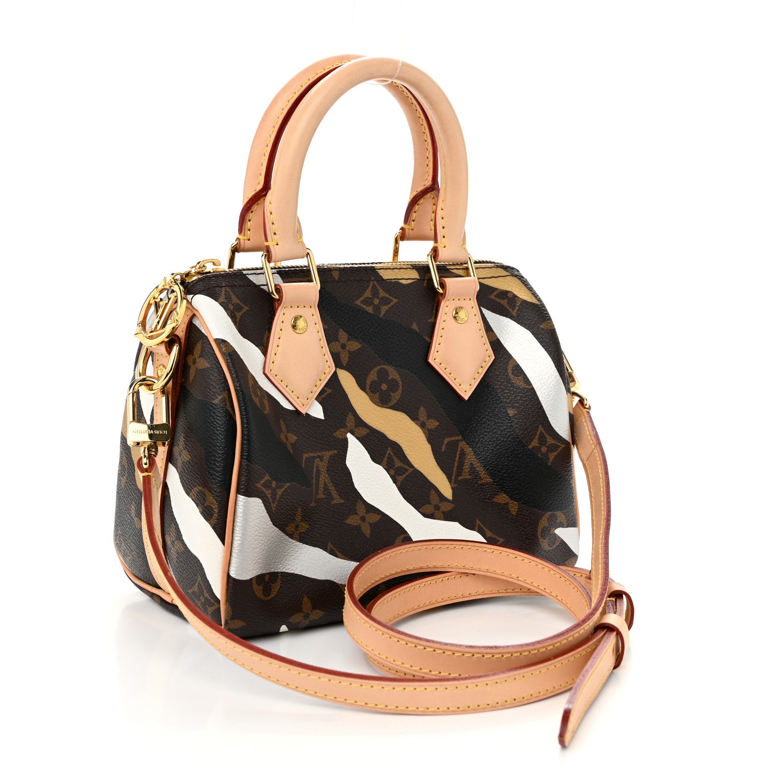 Louis Vuitton X LOL Monogram Speedy BB Gold Silver 3 of 9