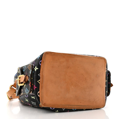 Louis Vuitton Monogram Multicolor Petit Noe Black 4 of 11