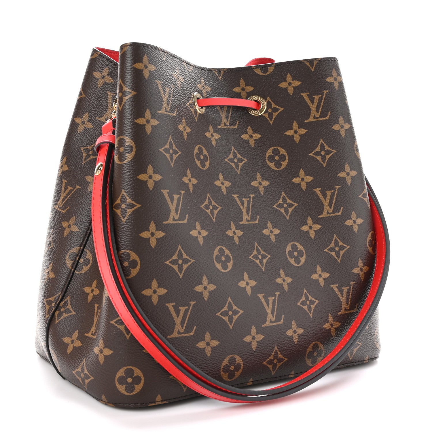 Louis Vuitton Monogram Neonoe MM Coquelicot 3 of 13