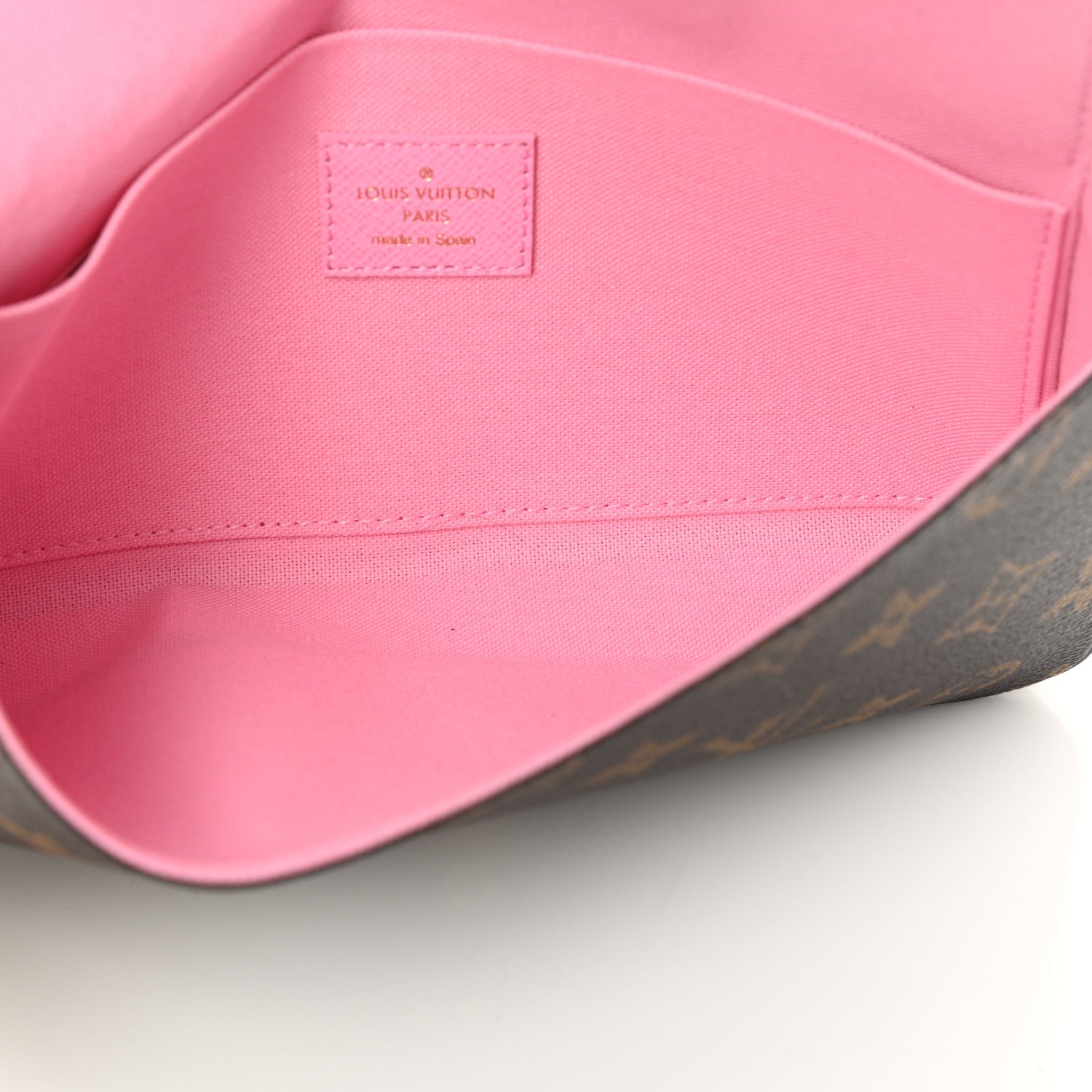 Louis Vuitton Monogram 2022 Christmas Animation Paris Pochette Felicie Chain Wallet Pink 3 of 8