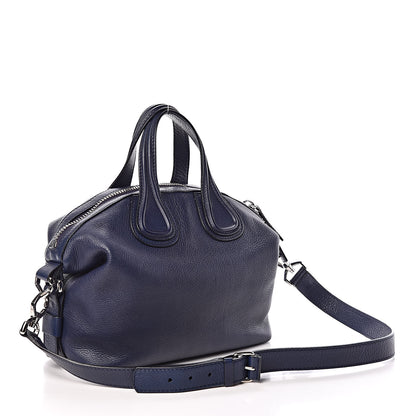 Givenchy Pebbled Calfskin Small Nightingale Navy 3 of 9