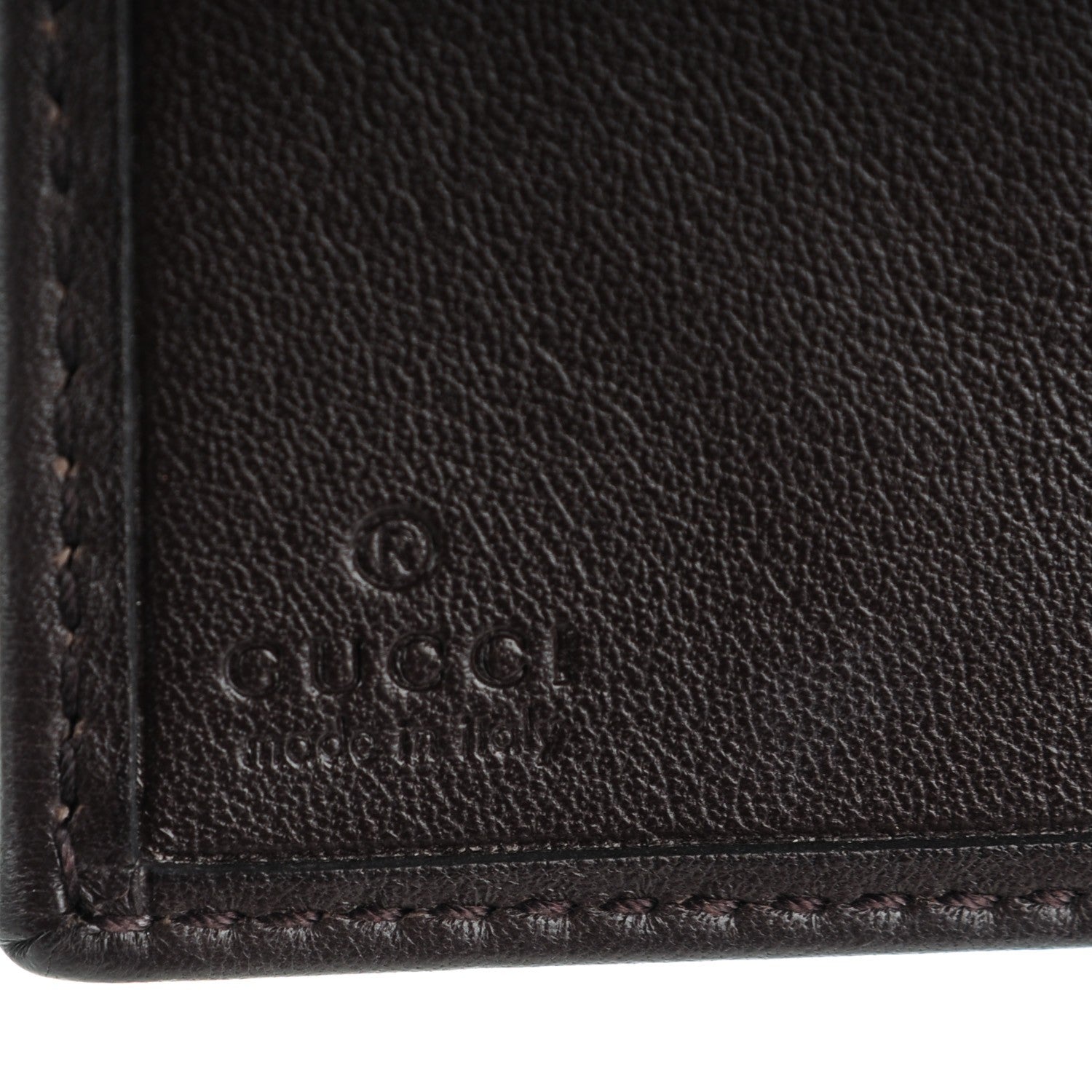 Gucci Monogram Margaux Calfskin Sukey French Flap Wallet Beige Ebony Cocoa 6 of 7