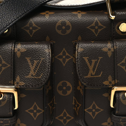 Louis Vuitton Monogram Manhattan NM Black 7 of 10