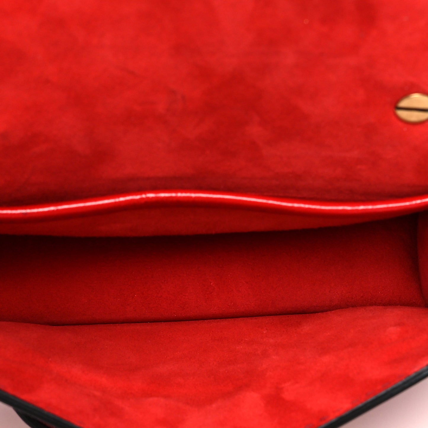 Calfskin Mini J'Adior Chain Flap Bag Spicy Red