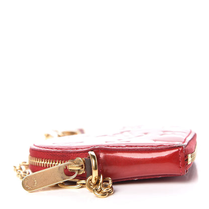 Louis Vuitton Vernis Coeur Heart Coin Purse Pomme D'Amour 4 of 10