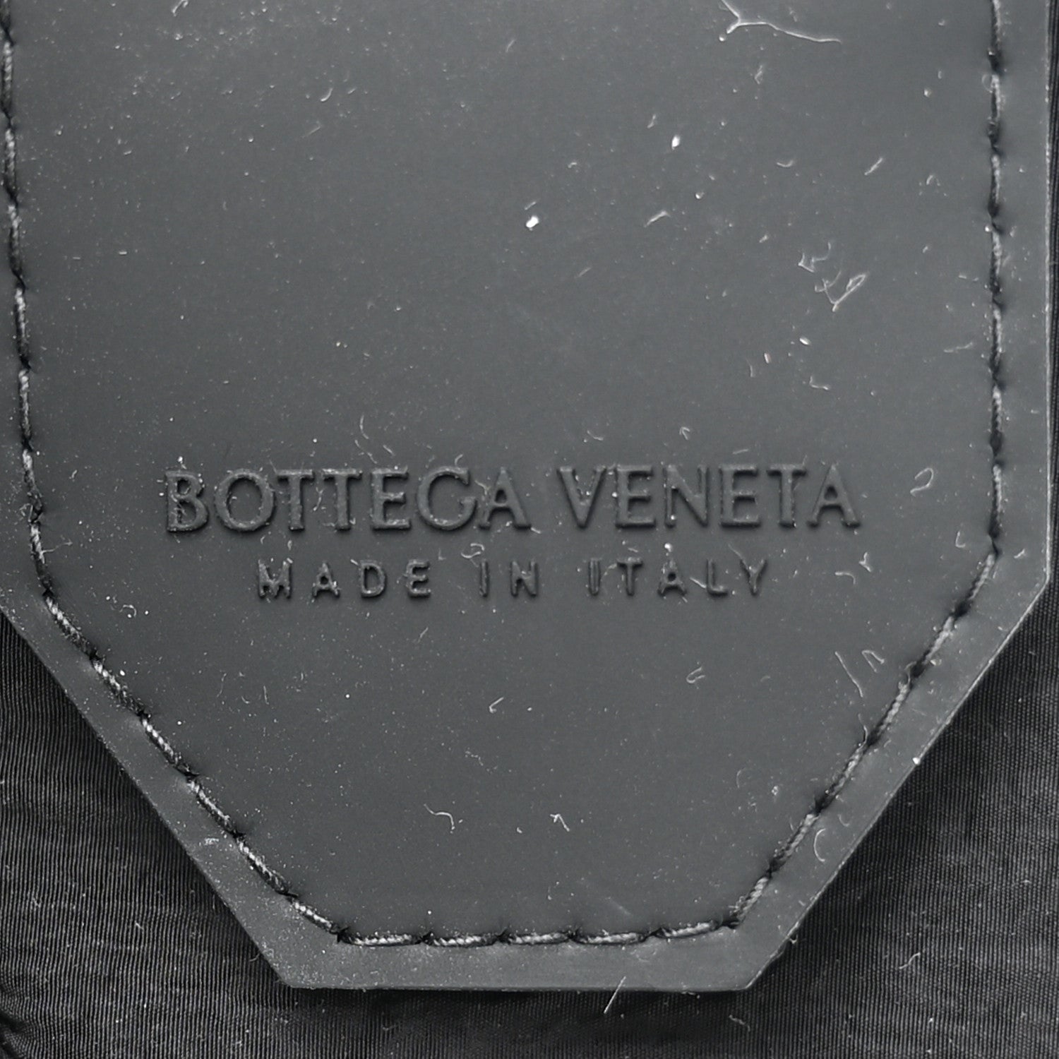 Bottega Veneta Paper Calfskin Intreccio Cassette Belt Bag Black 6 of 11