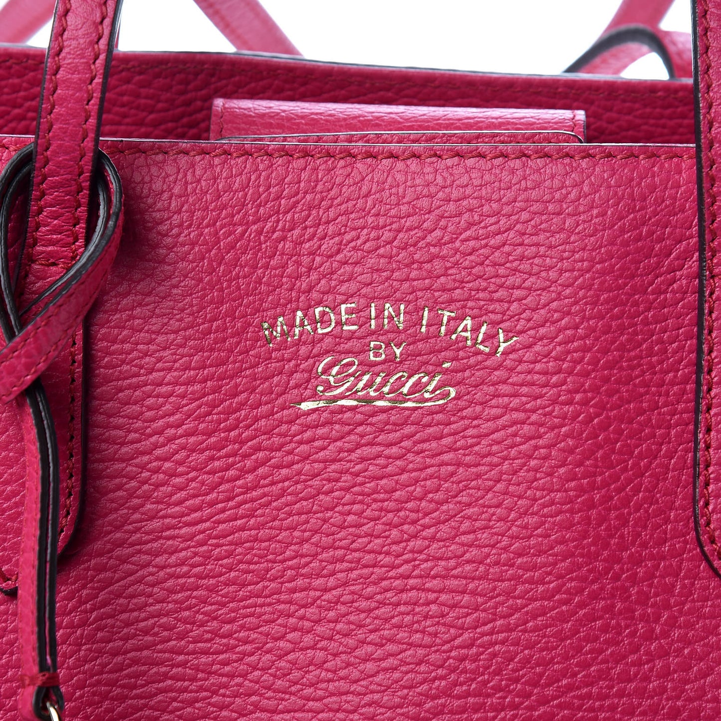 Dollar Calfskin Small Swing Tote Blossom