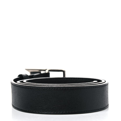 Fendi Vitello Monster Eyes Buckle Belt Black 2 of 6