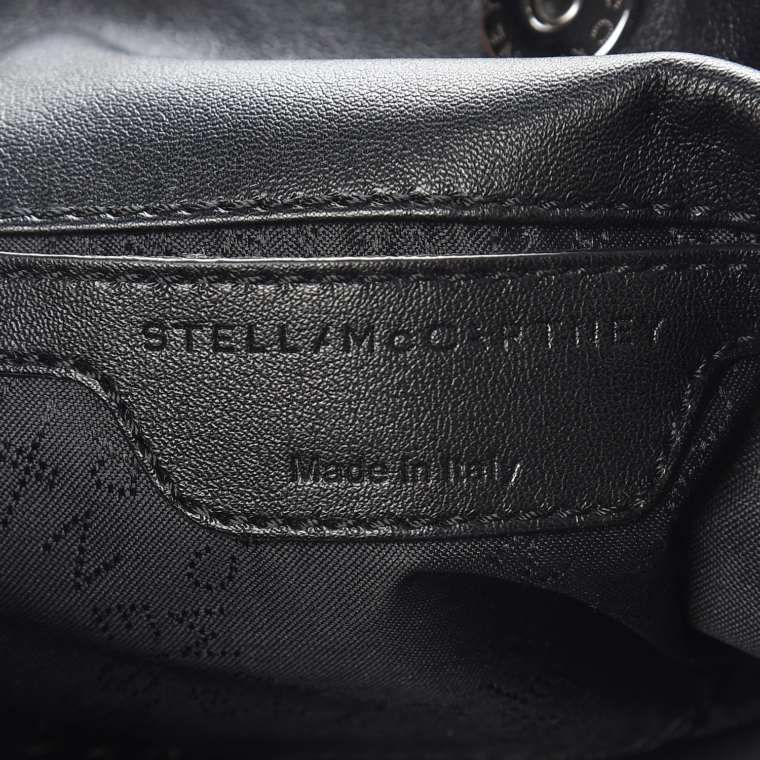 Stella McCartney Alter Nappa Embossed Mini Star Falabella Tote Black 6 of 6