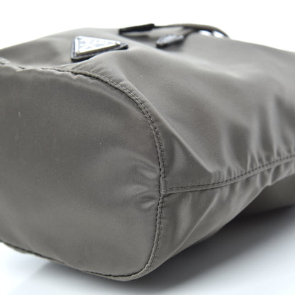 Prada Nylon Vela Drawstring Pouch Argilla 8 of 8