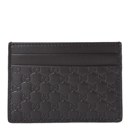 Gucci Microguccissima Card Holder Black 1 of 8