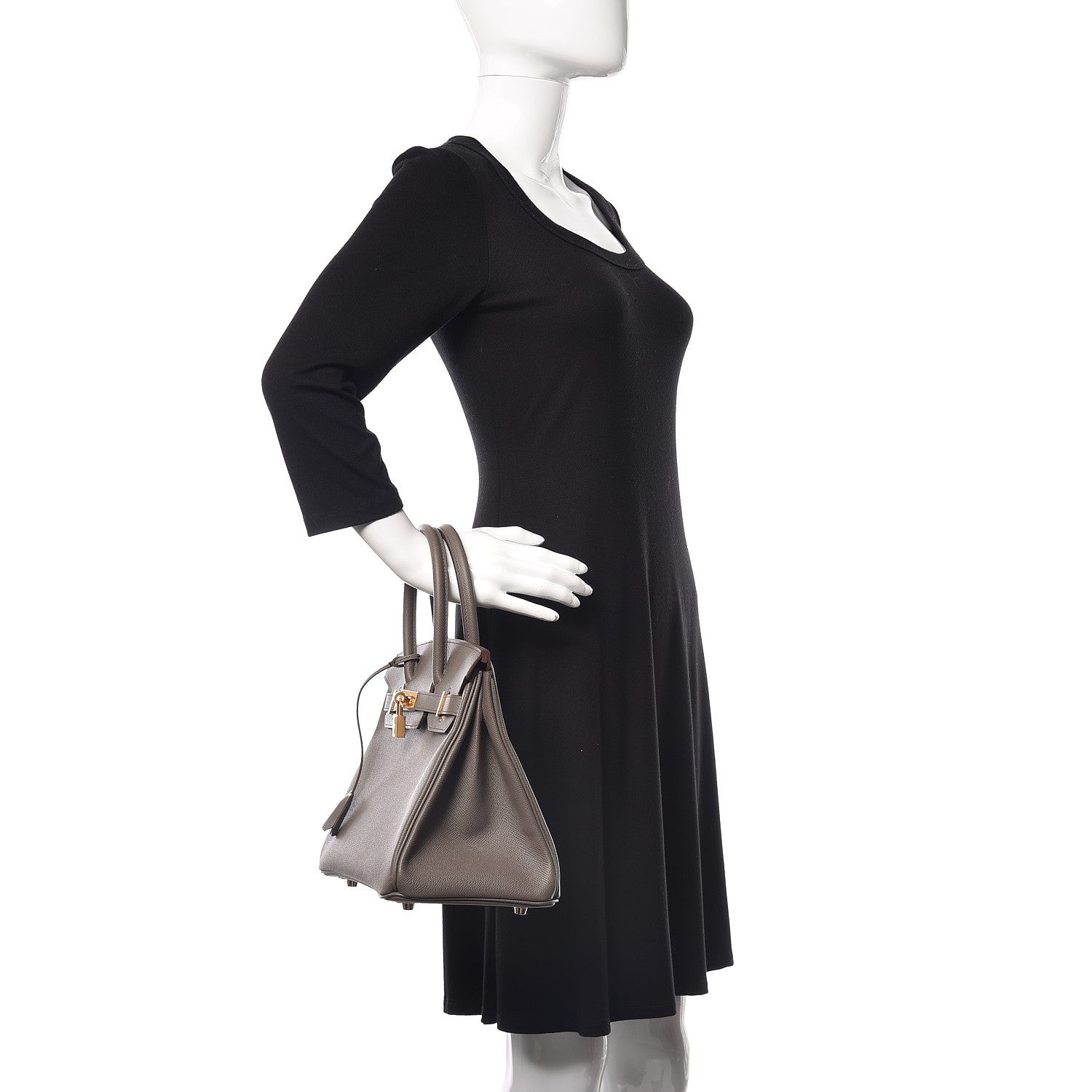 Hermes Epsom Birkin 30 Etain 2 of 34