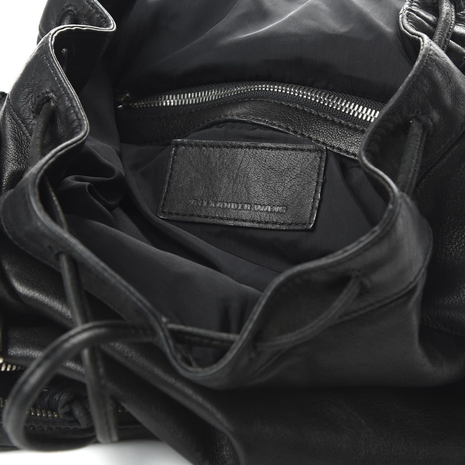 Alexander Wang Lambskin Backpack Bag Black 5 of 9