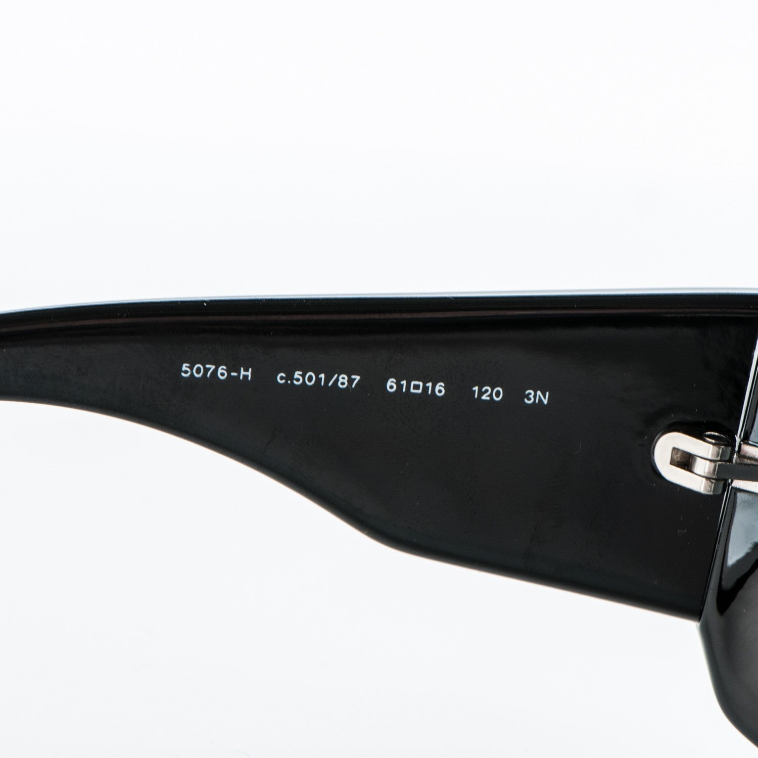 Chanel Mother of Pearl CC Sunglasses 5076-H Black 5 of 6