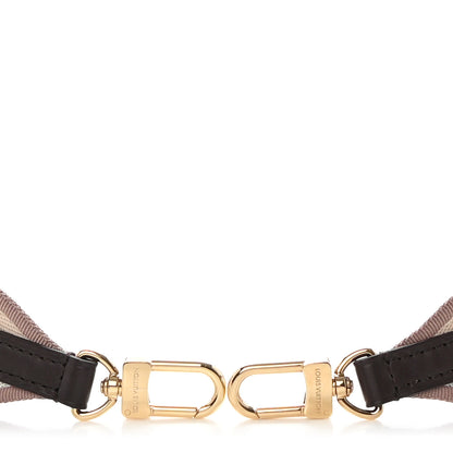 Louis Vuitton Jacquard Speedy Bandouliere 20 Shoulder Strap Beige Brown 4 of 4