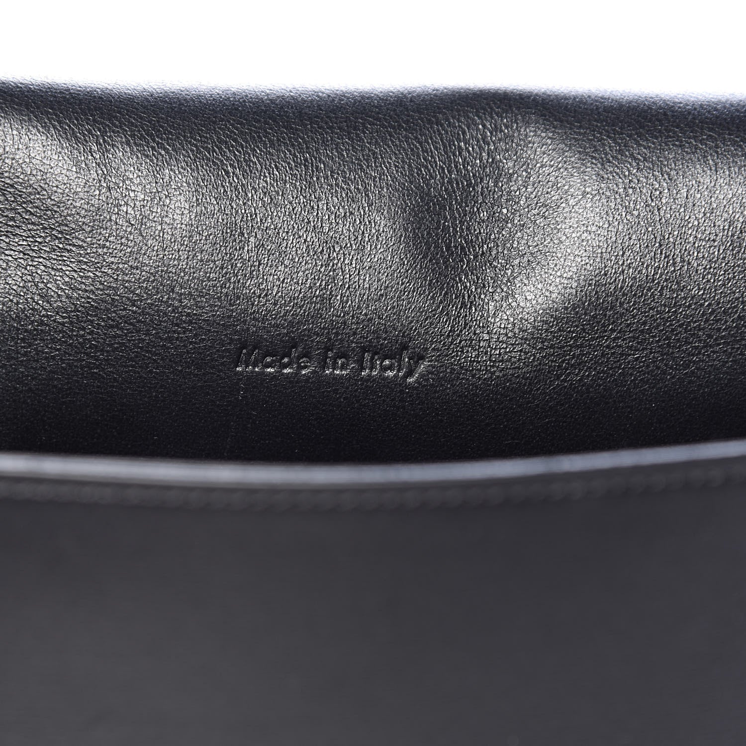 Celine Palmelato Calfskin Medium Trotteur Black 6 of 17