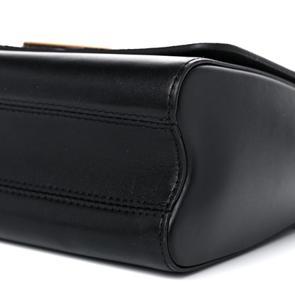 Louis Vuitton Veau Satin Monogram Twist Shoulder Bag MM Black 9 of 9