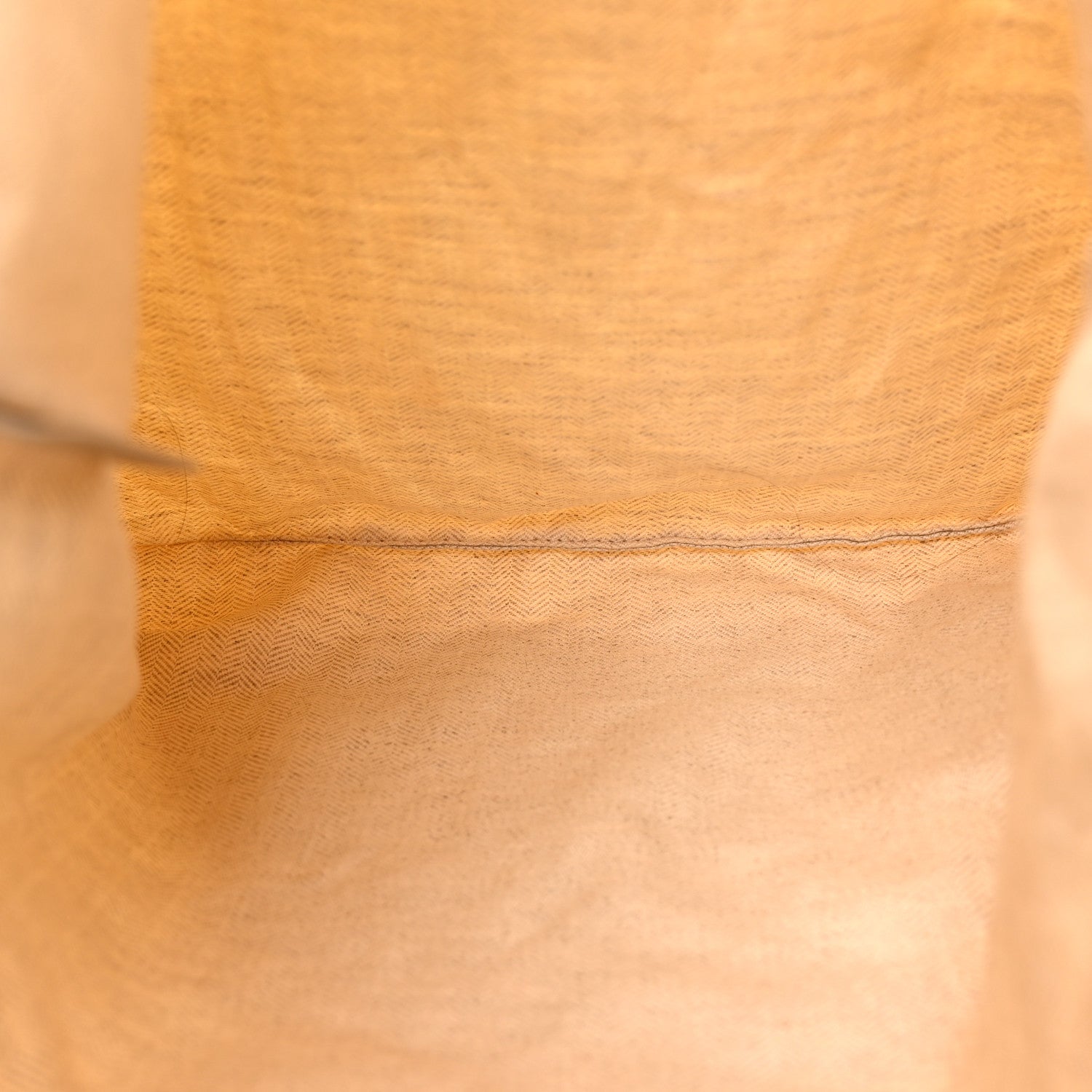 Loewe X PAULA'S IBIZA Terry Cloth Calfskin Drawstring Pouch Natural Tan 5 of 11