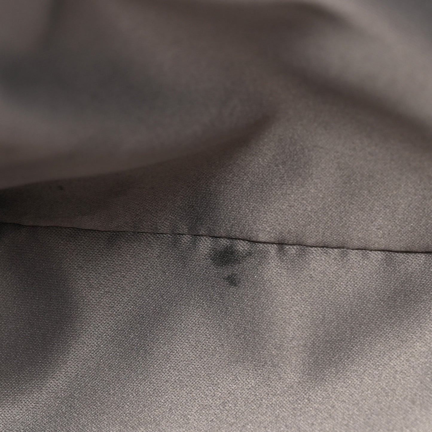 Lambskin Large Around Pockets Flap Dark Grey