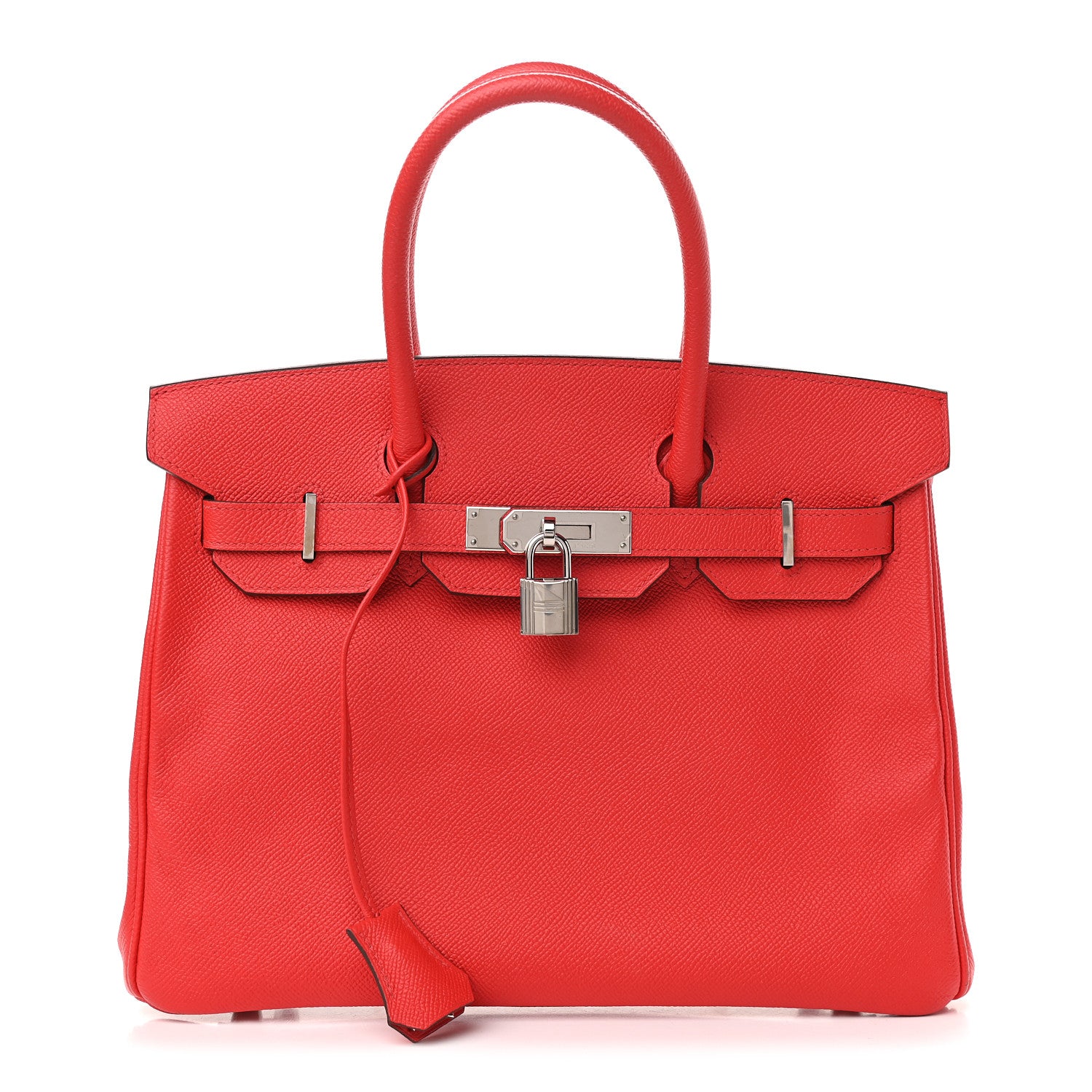 Hermes Epsom Birkin 30 Rouge De Coeur 1 of 10