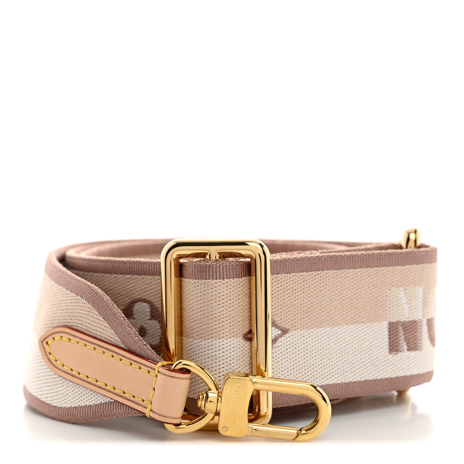 Louis Vuitton Jacquard Speedy Bandouliere 20 Shoulder Strap Beige 1 of 4