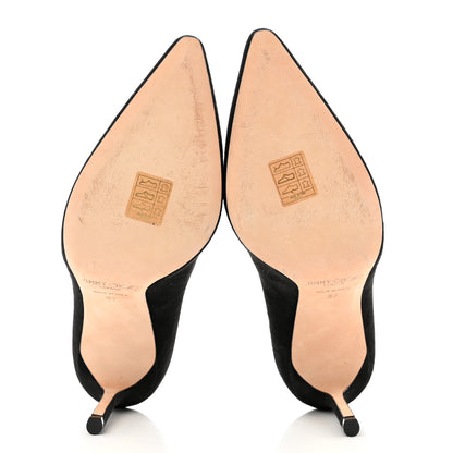 Jimmy Choo Suede Love 100 Pumps 37 Black 5 of 7