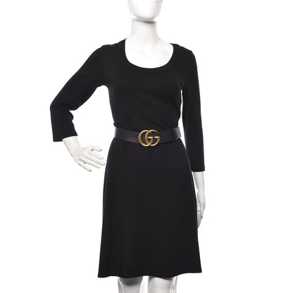 Gucci Moon Calfskin Double G 40mm Belt 110 44 Black 2 of 6