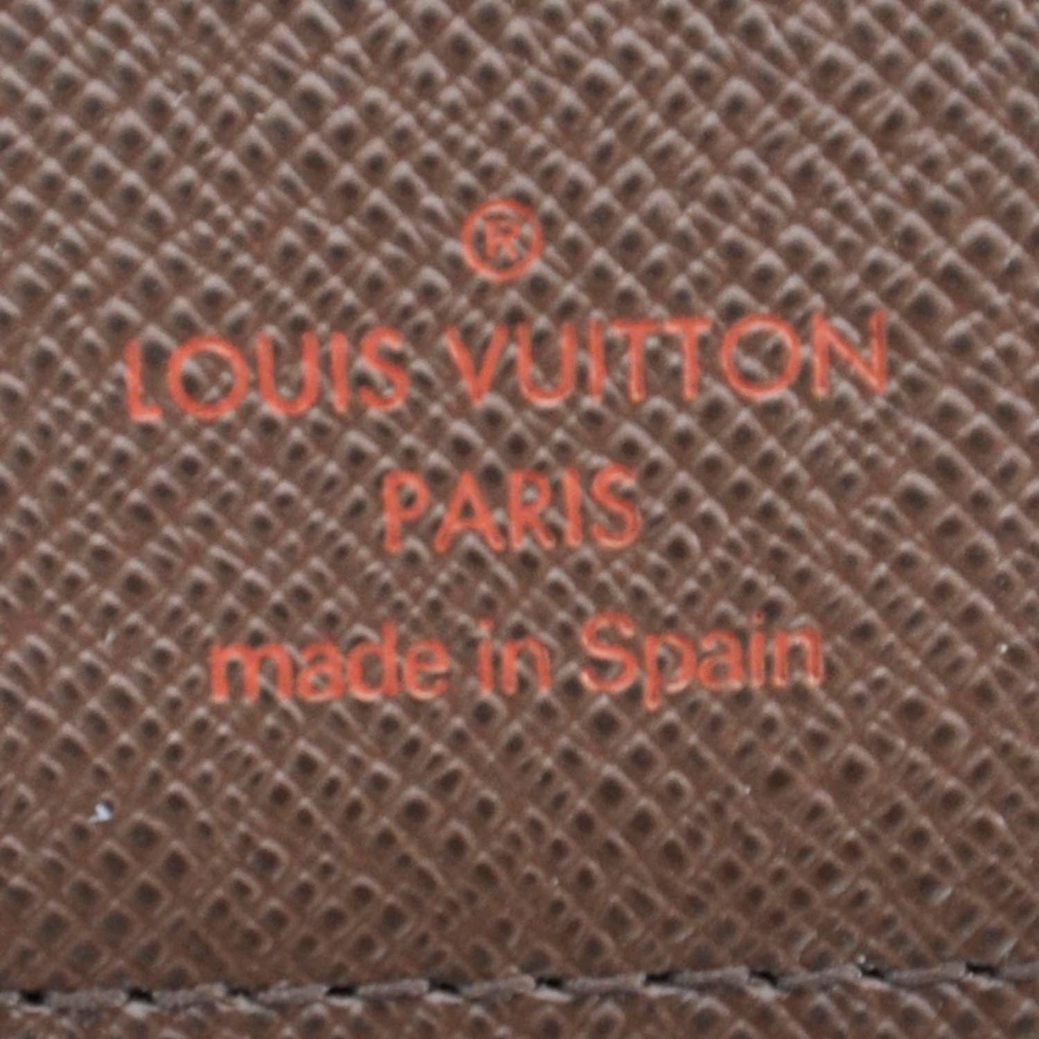 Louis Vuitton Damier Ebene Passport Cover 6 of 7