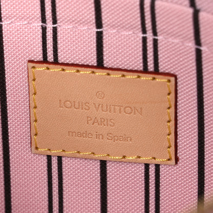 Louis Vuitton Monogram Neverfull MM GM Pochette Rose Ballerine 6 of 7