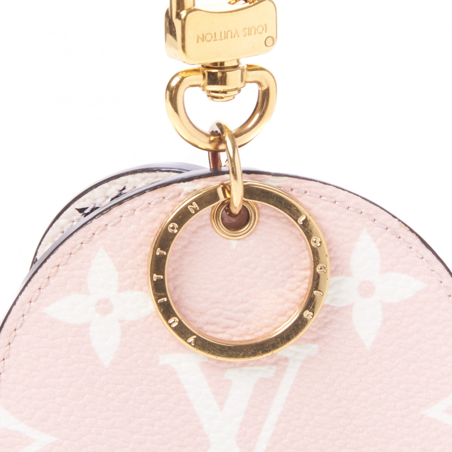 Louis Vuitton Monogram Giant Bag Charm Key Holder Rouge 4 of 4