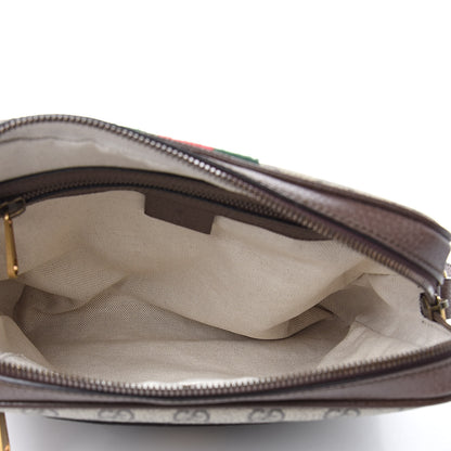 Gucci GG Supreme Monogram Web Small Ophidia Messenger Bag Brown 5 of 10